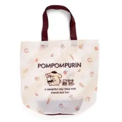 【最終値下げ】サンリオSanrioポムポムプリンポーチ付きエコバッグトートバッグ