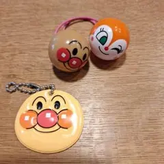 アンパンマンネームプレート・ヘアゴム