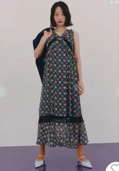 新品未使用 yori ヨリ ラメクローバーシアードレス - メルカリ