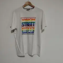 VISION STREET WEAR ホワイト Tシャツ LL