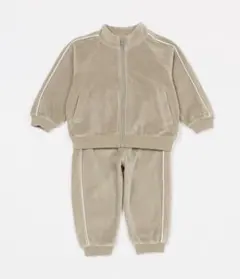 プティマイン　ベロアジャージセットアップ　110