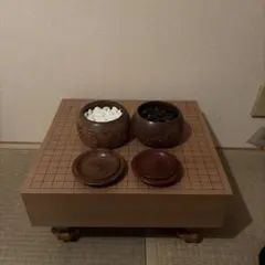 囲碁 碁石 瑪瑙碁石 大理石 碁笥 D R4559 - メルカリ