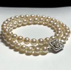 照り強✨あこや真珠 パール ネックレス SILVER 7.1-7.5mm［50］ - メルカリ