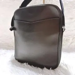 ダンヒル ショルダーバッグ ハムステッド ブラウン オールレザー 現行品 希少のサムネイル