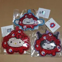 【３種セット】ミャクミャクなりきりキラキラレザーキーホルダー　EXPO2025