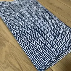 古布　浴衣地　4mちょっと　鳴門柄