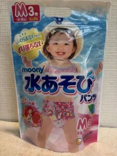 moony 水あそびパンツ 女の子用 Mサイズ 3枚