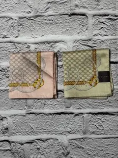 美品　CELINE　ハンカチ2枚セット　ｗ1426-0205-1-4