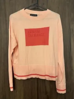 Armani Exchange ピンク セーター Sサイズ
