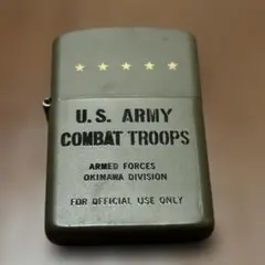 U.S. ARMY COMBAT TROOPSミリタリー ライター