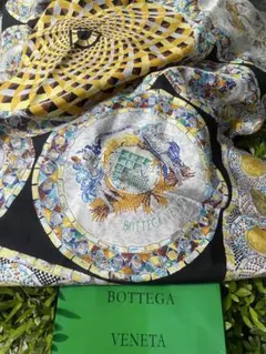 BOTTEGA VENETA シルク100% 大判 スカーフ ⭐️未使用品⭐️ BOTTEGA VENETA(ボッテガヴェネタ) スカーフ(レディース) - ブランド