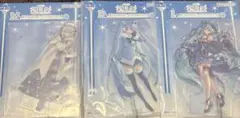 一番くじ 雪ミク ビッグアクリルスタンドセット