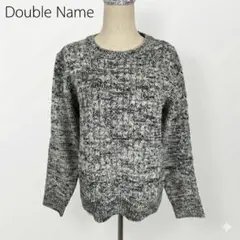 Double Name ポップコーン編みニット グレー F SINCE1998のサムネイル