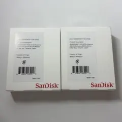 【新品未開封】SanDisk 外付けSSD 1TB SDSSDE30 セットのサムネイル