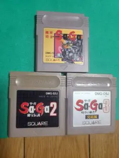 Sa・Ga 1 2 3 ゲームボーイ ソフト 3本セット