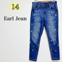 Earl Jean スキニー デニム パンツ ズボン 【14】 ラインストーンのサムネイル