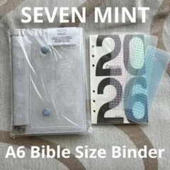 SEVENMINT セブンミント クリアバインダー M5 バイブル 2点セット
