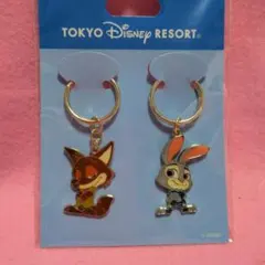 東京ディズニーリゾート 新品　ズートピア キーチェーン　 ２個セット