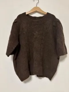 coca 半袖ニット　サイズL