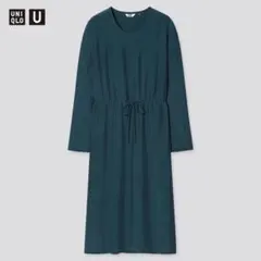 【元値¥4,990】シャイニーレーヨンワンピース【UNIQLO】