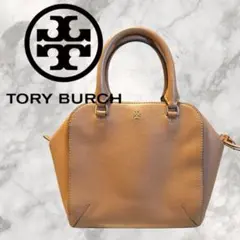 ☆美品☆TORY BURCH ハンドバック ロビンソン ブラウン