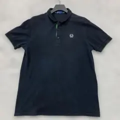 極美品 フレッドペリー ポロシャツ 半袖 鹿の子 日本製 Lサイズ 月桂樹