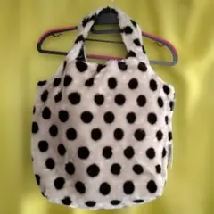 水玉 トートバッグ