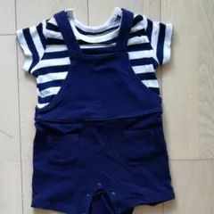 オーバーオールユニクロ ロンパース