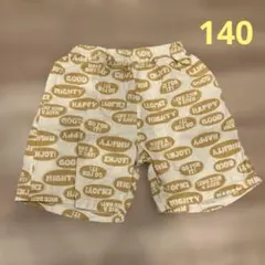 【BREEZE】kids WEB限定　総柄　ハーフパンツ