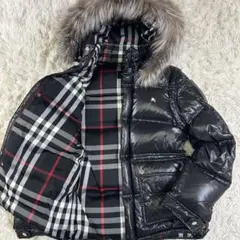 美品 松本潤着用 バーバリーブラックレーベル　　ダウンジャケット 6way L