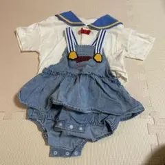 ドナルドダック セーラー服ロンパース