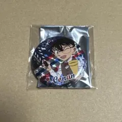 名探偵コナン　キラキラ缶バッジ　江戸川コナン　AGF YTE グッズ購入特典