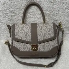Rosé Muse monogram shoulder bag モカのサムネイル