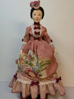 1/6胡粉仕上のヘッド付ドール 鹿鳴館貴婦人『玖子』ドール本体ドールスタンドのみ 1/6胡粉仕上のヘッド付ドール 鹿鳴館貴婦人『玖子』ドール本体ドール