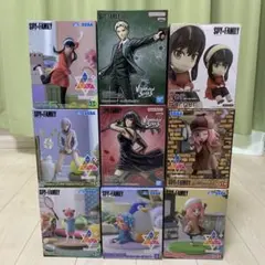 SPY×FAMILY フィギュア　9個セット