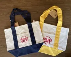 TRADER JOE'S ミニキャンバストートバッグ 2色セット
