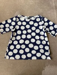 UNIQLO x marimekko ドット柄 半袖Tシャツ Sサイズのサムネイル