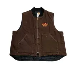 2026年最新】carhartt ベスト ブラウンの人気アイテム - メルカリ