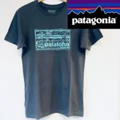新品　パタゴニア　ウォッシュド感あるティファニーカラーのホノルル限定パタロハＴ