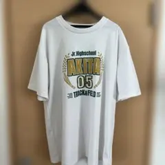 ホワイト・ブラック 陸上　秋田　東北　Tシャツ 2枚セット