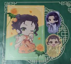 薬屋のひとりごと　コラボカフェ　特典ポストカード、ステッカーセット