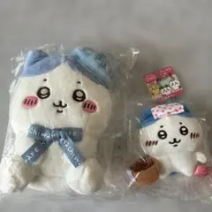 【ちいかわ】東京、温泉地限定ハチワレぬいぐるみ＋ぬいぐるみキーチェーン