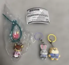 ★ ズートピア ★ ディズニーキャラクター　ズートピア めじるしチャーム　セット