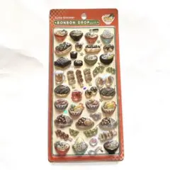 【新品正規品】クーリア ボンボンドロップシール 和食　食べ物 和柄　日本食