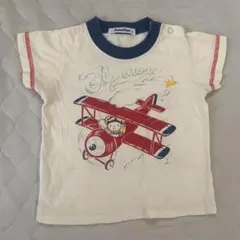 familiar ファミリア 飛行機柄 半袖Tシャツ 90cmのサムネイル