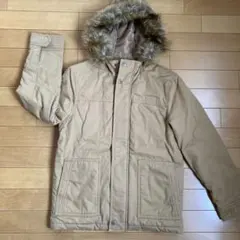 ギャップキッズ　フードボア　キルティングコート　150