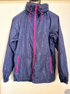 Alier Bien ネイビー ピンク ウィンドブレーカー