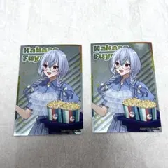 にじさんじ ポップコーン 葉加瀬冬雪 シール 　くら寿司 ビッくらポン 缶バッジ