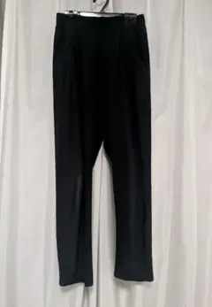 ブラック サルエルパンツ　スエットポケットあり