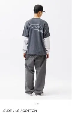 新品未使用　WTAPS SLDR / LS / COTTON